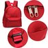AG00584 - Burgundy Unisex Backpack School Bag