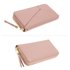 AGP5011 - Pink Women's Zip Around Purse / Wallet