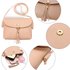 AG00597 - Pink Flap Cross Body Tassel Shoulder Bag