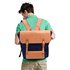 AG00617 - Wholesale & B2B Navy / Nude Backpack Rucksack School Bag Supplier & Manufacturer