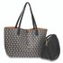 wholesale anna grace reversible large tote bag