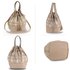 AG00622 - Wholesale & B2B Nude Women's Drawstring Bucket Bag Supplier & Manufacturer