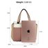 AG00694 - Pink / Beige / Nude Women's Shoulder Handbag