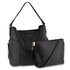 AG00696 - Black Shoulder Bag With Pouch
