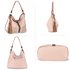 AG00624 - Pink Women's Hobo Bag