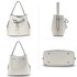 AG00656 - 3 Pieces Set Ivory Women's Fashion Handbags