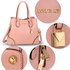 AG00648 - Pink Anna Grace Fashion Tote Bag
