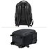 AGT1012  - Black Travel Backpack Rucksack With Wheels