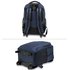 AGT1012  - Navy Travel Backpack Rucksack With Wheels