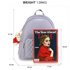 AG00674 - Purple Backpack Rucksack With Bag Charm