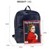 AG00676 - Navy Unisex Backpack School Bag