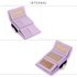 AGP5016 - Purple Ostrich Skin Effect Purse \ Wallet