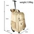 AGT1023  - Gold Backpack Rucksack With Wheels