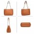 AG00768A - Tan Women's Wholesale Tote Shoulder Bag