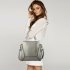 AG00764A - Grey Women's Fashion Wholesale Tote Shoulder Bag