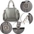 AG00764A - Grey Women's Fashion Wholesale Tote Shoulder Bag