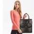 AG00754  - Black Front Pocket Fashion Tote Handbag