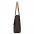 AG00770P - Black Anna Grace Print Women's Fashion Tote Handbag