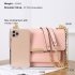 AG00772 - Pink Flap Cross Body Shoulder Bag