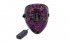 Purple Neon Stitches Led Halloween Mask, LIMITED STOCK