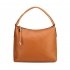 AG00769- Tan Grab Shoulder Handbag
