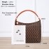 AG00769P- Black Grab Anna Grace Print Shoulder Handbag