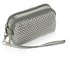 LSE00106 - Small Silver Beaded Wallet/Purses
