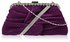 LSE0096 -  Purple Crystal Evening Clutch Bag