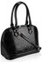 LS6007 - Black Tote Fashion Grab Handbag