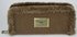 LSP1037-L.S Sand Purse/Wallet with Faux Sheepskin Detail