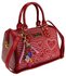 LS7016 - Red Heart Diamante Tote Bag With Charm