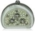 LSE00153 - Ivory Beaded Pearl Rhinestone Clutch Bag