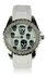 LSW003-White Women's Skull Diamante Watch