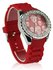 LSW003-Wholesale & B2B Red Womens Skull Diamante Watch Supplier & Manufacturer