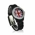 LSW008-Wholesale & B2B Black Diamante Union Jack Watch Supplier & Manufacturer