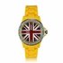 LSW008-Wholesale & B2B Yellow Diamante Union Jack Watch Supplier & Manufacturer