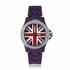LSW008-Wholesale & B2B Purple Diamante Union Jack Watch Supplier & Manufacturer