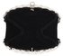 LSE00163-Wholesale & B2B Ivory Shell Clutch Bag With Crystal-Encrusted Clasp Supplier & Manufacturer