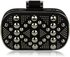 LSE00162 - Studded Box Clutch Bag