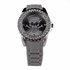 LSW004- Women's Grey Skull Diamante Watch