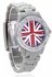 LSW008- Wholesale & B2B Grey Diamante Union Jack Watch Supplier & Manufacturer