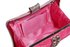 LSE0049 - Gorgeous Pink Crystal Strip Clutch Evening Bag