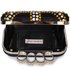 LSE00176- Wholesale & B2B Black Women's Knuckle Rings Evening Bag Supplier & Manufacturer