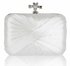 LSE0030 - Ivory Satin evening cluth bag
