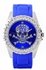 LSW004- Women's Blue Skull Diamante Watch