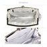 LSE00192 - Silver Crystal Evening Clutch Bag