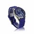 LSW0013- Unisex Blue Skull Watch