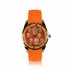 LSW0013- Unisex Orange Skull Watch