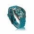 LSW0013- Unisex Teal Skull Watch