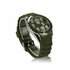 LSW0013- Unisex Olive Skull Watch